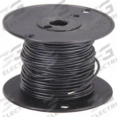 CAROL Hookup Wire: 18 AWG Conductor Size, Black, 100 ft Overall Lg, 300 V Volt (MPN C2064A.12.01). Key specifications — Brand: CAROL; Product Type: Hookup Wire; Standards: UL 1569; Manufacturer Part Number: C2064A.12.01.