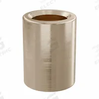 Sleeve Bearing: Bronze, SAE 841, 3/8 in Bore, 9/16 in OD, 3/4 in Lg, -35°F to 300°F, 10 PK (MPN AA516-10B). Key specifications — System of Measurement: Inch; Material Grade: SAE 841; Brand: OILITE.