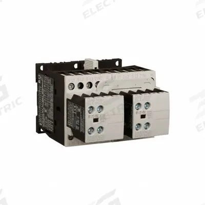 EATON Magnetic Contactor: Reversing, 3 Poles, 3NO Contacts, 25 A - Reversing IEC Contactors