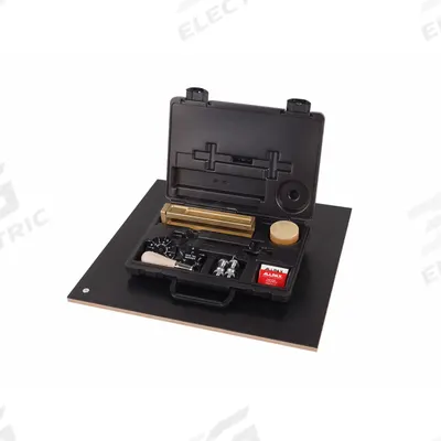 ALLPAX Gasket Cutter Kit: 27 Pieces, Imperial, 1/4 in Min Cutting Dia - Extension-Style Gasket Cutters