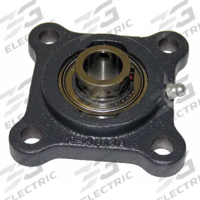 TIMKEN 4 Bolt Flange Bearing: Radial Ball, 3/4 in Bore, Cast Iron, Set Screws - General Purpose Flange-Mount Ball Bearings
