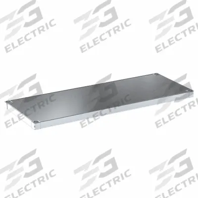 NEW AGE INDUSTRIAL Shelf: 48 in x 18 in, Solid Shelf, 400 lb Shelf Capacity, 18 ga - Shelves for Aluminum Open Metal Shelving