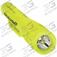 Safety-Rated Penlight: 30 lm, 18 hr Run Time at Max. Brightness, 40 m Max Beam, 1 Light Output (MPN XPP-5410G). Key specifications — Brand: NIGHTSTICK; Battery Requirements - Broad: Includes 2 AAA.