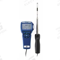 TSI ALNOR Anemometer: 1 fpm Air Velocity Resolution, Hot Wire, Air Velocity/Temp, Under 100 fpm, LCD (MPN 9535). Key specifications — Data Logging: Yes; Manufacturer Part Number: 9535; Brand: TSI ALNOR; Temperature Accuracy: +/ 0.5°; Digital Display Screen Type: LCD; Display Type: Digital; Includes: Calibration Certificate; Power Source: Battery.