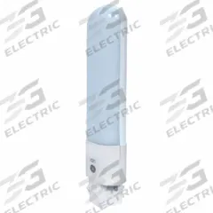 GE LAMPS Compact LED Bulb: Type A, 2-Pin (GX23), T10, LED, 3000K, 530 lm Light Output, 5 W Watt (MPN LED5GX23/830). Key specifications — Brand: GE LAMPS; Bulb Designation: LED5GX23/830; Dimmable: No; Color Temperature: 3000K.