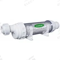 NEXUS Gas Wall and Ceiling Unit Heater Condensate Neutralizer: 1.7 gph Condensate Flow Rate (MPN 11AS-E9-1). Key specifications — Product Type: Condensate Neutralizers; Compatible Grainger Part Number: 55GY96; Body Style: Tubular-Style Condensate Neutralizer; Overall Dimensions - H x W x D: 3-1/4 in x 3-1/4 in x 18-7/8 in; Brand: NEXUS.