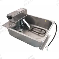 SUPCO Condensate Evaporator Pan: 7 1/2 qt cap., 8 gpd, 13 in L x 10 in W x 4 in H, 240V AC, 22 Gauge (MPN CP807-240). Key specifications — Material: Stainless Steel; Brand: SUPCO; Product Type: Condensate Evaporator Pan.