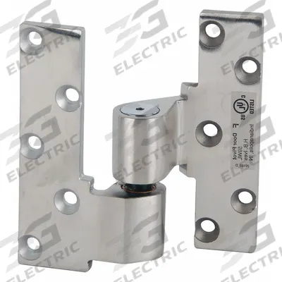 IVES Pivot Hinge: Stainless Steel, 7 1/4 in Leaf Ht - Offset-Mount Pivot Hinges