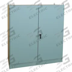 HAMMOND Enclosure: Steel, 90 in x 72 in x 36 in, NEMA 12, Solid Cover, Hinged (MPN 1418BY36). Key specifications — Brand: HAMMOND; Closure Method: Latches; Knockouts: Not Included.