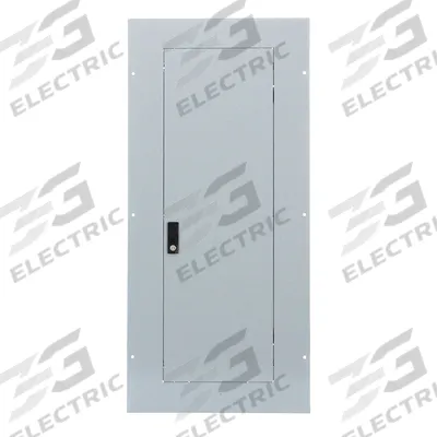 GE Panelboard Cover: 42 Spaces, 225 A Amps, 43.5 in Lg, 1, 32FV84, Surface Mounting - GE A Series Panel Covers