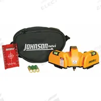 JOHNSON LEVEL Flooring Laser: Case/Target, ±1/16 in @ 20 ft, Red, Horizontal, Manual Leveling, AA (MPN 40-6618). Key specifications — attr944164: ±1/16 in @ 20 ft; attr944170: Batteries Included; attr944169: Target; attr944165: AA; attr944172: Red; attr944175: Horizontal; attr937961: JOHNSON LEVEL.