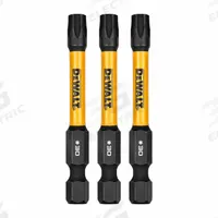 DEWALT Power Bit: Power Bit, T30 Bit Size, Torx® Head, T30 Bit Industry Size, Std, Hex, Impact, 3 PK (MPN DWAF2TX30IR3). Key specifications — attr1119738: Hex; attr1119740: Standard; attr1119734: S2 Steel; attr1119737: Power Bit; attr1119741: DEWALT.