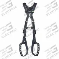 MSA Fall Protection Harness: Hot Work, 400 lb Wt Capacity, Vest Harness, Quick-Connect / Tongue, M/L (MPN 10252106). Key specifications — Manufacturer Part Number: 10252106; Brand: MSA; Safety Features: Heat-Resistant; D-Ring Locations: Back; Harness App: General Use; Harness Color: Black; Includes Padding: No; Industry: Oil & Gas.