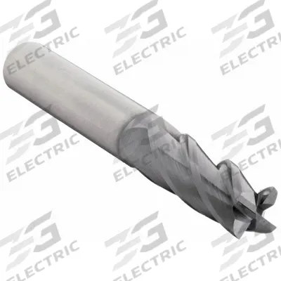 WIDIA HANITA Square End Mill: Carbide, TiAlN Coated, 4 Flute, 11/32" Mill Dia, 1" LOC - General Purpose Carbide Square End Mills