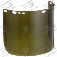 JACKSON SAFETY Face Shield Visor: 15 1/2 in Overall Wd, 8 in Overall Ht, 0.06 in Overall Thick (MPN 28633). Key specifications — Material: Polycarbonate; Brand: JACKSON SAFETY; Compatible Grainger Part Number: 43FY60.