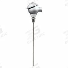 OMEGA Long-Life & High-Accuracy RTD Probes: -328°F to 1,112°F /-200°C to 600°C, 12 in Probe Lg (MPN PR-12E-3-100-1/4-12). Key specifications — Brand: OMEGA; Probe Sheath Material: 316 Stainless Steel; Process Mounting Thread Size: 1/2" MNPT.