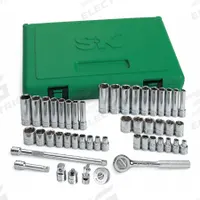 SK PROFESSIONAL TOOLS Socket Wrench Set: 1/4 in Drive, 48 Piece, 6-Point, Metric/SAE (MPN 91848). Key specifications — attr1224269: 1/4 in; attr1204638: Drive Tools Included; attr1204650: 4 mm to 15 mm; attr1204658: 4.5 in Fixed, Round Head Ratchet; attr1204673: Socket Bits Not Included; attr1204681: Wrenches Not Included; attr1204688: SK PROFESSIONAL TOOLS; attr1224230: Friction.