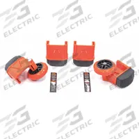 LITTLE GIANT Ladder Outer Foot Replacement Kit: For Combo Ladders, Feet & Shoes (MPN 31278). Key specifications — Includes: Left Snap Foot with Wheel; Color: Black; Brand: LITTLE GIANT; Compatible Ladder Type: Combination Ladders; Compatible with Series: Revolution; Product Type: Outer Shoe.