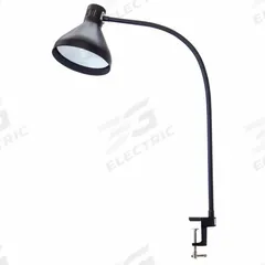 O.C. WHITE Task Light: LED, Power Cord, Gooseneck, 33 in Arm Reach, 810 lm Max Brightness, 5000K (MPN HDT-33GN-CD). Key specifications — Lighting Technology: LED; Brand: O.C. WHITE; Bulb Wattage: 8.5 W; Color: Black; Electrical Connection Type: Power Cord; Operating Voltage: 120V AC.