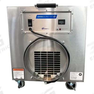 OMNICLEAN Negative Air Machine: Aluminum - Lightweight Aluminum Negative Air Machines