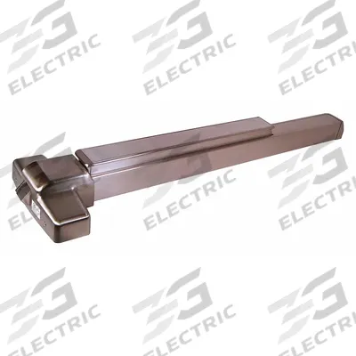 MARKS USA Exit Device: 48 in Max Door Wd - Rim Push Bars