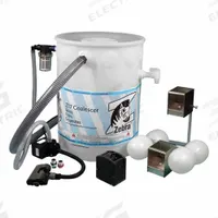 ZEBRA SKIMMERS Coalescer Receptacle: 1 gpm, For 15 gal Tank (MPN FZ17.R1). Key specifications — Brand: ZEBRA SKIMMERS CORP.; Product Type: Coalescer Receptacle; Tank Capacity: 15 gal; Manufacturer Part Number: FZ17.R1.