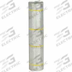 3M Open Barrel Splices: 250 kcmil Wire Size, Yellow Code, 3.38 in, Copper Barrel, 13456 Die (MPN 11009). Key specifications — Die Code: 13456; Brand: 3M; Color Code: Yellow.