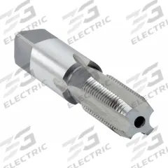 CLEVELAND Pipe and Conduit Thread Tap: 1/2"-14 NPS, 4 Flute, Semi-Bottoming Chamfer (MPN C64119)