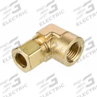 PARKER Compression Fitting Adapter: 3/4 in OD x 3/4 in Pipe Fitting Size, Compression x FNPT, Brass (MPN 170C-12-12). Key specifications — Brand: PARKER.