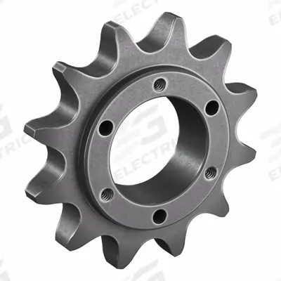 TSUBAKI Sprocket: For 60 Chain, 12 Teeth, 2.898 in Pitch Dia, 3.25 in Outside Dia - Size 60 Bushed-Bore Roller Chain Sprockets