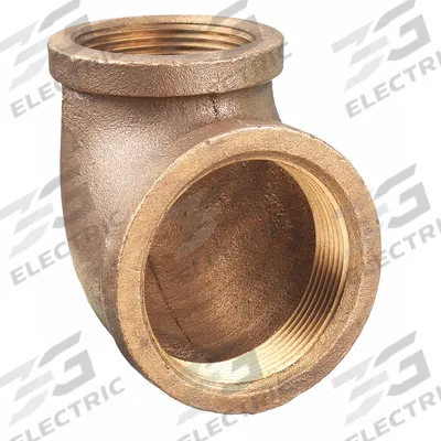 APPROVED VENDOR Metal Pipe Elbow: 90° Elbow, 2 1/2 in x 2 in, Brass - Low-Pressure Threaded Pipe Fittings