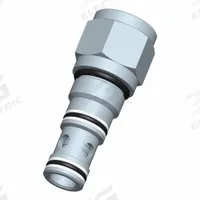 BUCHER HYDRAULICS Cartridge Valve: Screw-In, Screwdriver Adjustment, C10-25 Valve Cavity Size, LCEF (MPN LCEF-10-N-A-F-0-100). Key specifications — attr1012059: LCEF-10-N-A-F-0-100; attr1250696: LCEF; attr1011660: Nitrile; attr1011632: Screwdriver; attr1011635: BUCHER HYDRAULICS; attr1011636: Steel; attr1011644: C10-25.