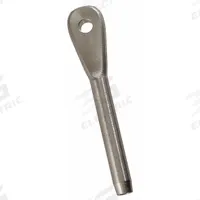 LOOS Eye End Fitting: 1/16 in Compatible Rope Dia, 9/64 in Swaged Outside Dia, Eye End Fitting (MPN MS20668-2). Key specifications — attr988202: Galvanized Steel; attr988213: Stainless Steel; attr988221: LOOS.
