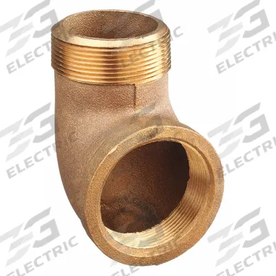Grainger Metal Pipe Elbow: 90° Elbow, 3/8 in x 3/8 in, Brass, 200 psi - Low-Pressure Threaded Pipe Fittings