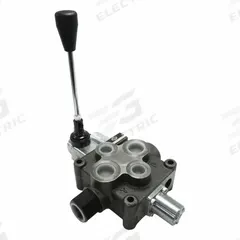 HYDRO CUSTOM Hydraulic Directional Control Valve: Four-Way / Three Positions, Motor Center, 1 Spools (MPN 228935). Key specifications — attr1017968: HYDRO CUSTOM; attr1017969: Motor Center; attr1018005: Spring Center.