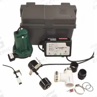 ZOELLER Sump/Battery Back-Up System: Corded Electric, 18 in Min. Sump Pit Dia., 1 1/2 in, Male (MPN 508-0017). Key specifications — Brand: ZOELLER; Includes: Installation Hardware Kit.