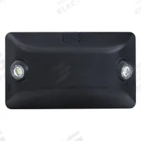 Emergency Light: LED, Damp Location Rated, 4 W Lamp Watt, 120/277V AC, 8 W Emergency Watt, Surface (MPN EV4DB). Key specifications — Environmental Rating: Damp Location Rated; Sub-brand: EV Series; Remote Capable: Yes; Adjustable Lamp Heads: Yes; Brand: DUAL-LITE; Standards: NFPA 70 and 101; Series: EV4D; Features: US Patent Pending.