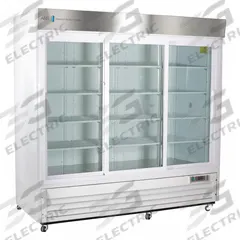 AMERICAN BIOTECH SUPPLY Chromatography Refrigerator: 69 cu ft, Upright, 1°C to 10°C, Sliding Glass (MPN ABT-HC-CS-69). Key specifications — Door Opening Style: Sliding; Color: White; Alarm Type: Temperature; Manufacturer Part Number: ABT-HC-CS-69; Brand: AMERICAN BIOTECH SUPPLY; Product Type: Chromatography Refrigerator; Door Type: Sliding Glass; Refrigerant Type: R-290.