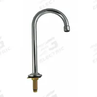 AMERICAN STANDARD Spout: Spout, Gooseneck, Metal, Chrome, Gasket/Mounting Nut/Spout (MPN 012124-0020A). Key specifications — Includes: Mounting Nut; Product Type: Spout; Body Material: Metal; Brand: AMERICAN STANDARD.