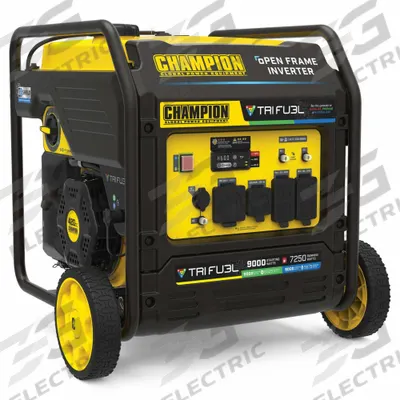 CHAMPION POWER EQUIPMENT Portable Generator: Inverter, Gasoline/Natural Gas/Propane - Inverter Generators
