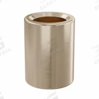 Sleeve Bearing: Iron-Copper, SAE 863, 1/2 in Bore, 3/4 in OD, 1 in Lg, -15°F to 300°F, 10 PK (MPN SOA744-03B). Key specifications — System of Measurement: Inch; Material Grade: SAE 863; Brand: OILITE.