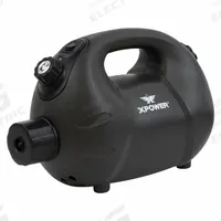 XPOWER Cordless Handheld Fogger: Battery-Powered, 20 3/16 fl oz Tank, Polypropylene (MPN F-8B). Key specifications — attr1038123: Polypropylene; attr1038089: Bleach and Disinfectant; attr1038088: XPOWER.