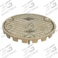 JAY R. SMITH MFG. CO Strainer: 5 3/4 in Overall Dia, 3 3/4 in Overall Ht, Cast Iron, Bronze, Bronze (MPN 4020C04NB-NS). Key specifications — Color: Bronze; Resistance Properties: Vandal-Resistant; Brand: JAY R. SMITH MFG. CO; Finish: Bronze; Includes: Screws.