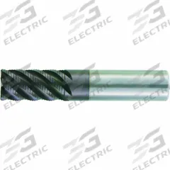 WIDIA HANITA Roughing End Mill: Carbide, AlTiN Coated, 6 Flute, 1" Mill Dia, 2-1/4" LOC, 0.05 in Rad (MPN 4U80E2502R8XW)