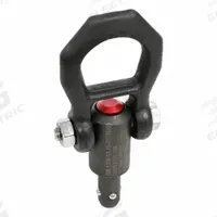 JW WINCO Quick-Release Hoist Ring: Steel, 1,079 lbf Load Limit, 16 mm Pin Dia, 50 mm Working Lg (MPN 1130-16-50-ST). Key specifications — attr1078484: Lifting; attr1092566: 4.1 kN (922 lbf); attr1078468: Steel; attr1078459: JW WINCO; attr1092567: 50 mm.