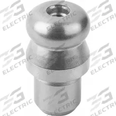 KIPP Locating Pin w/Ball End: Ball End, Stainless Steel, 10 mm Shank Outside Dia, 10 mm Shank Lg (MPN K0351.514). Key specifications — Brand: KIPP.