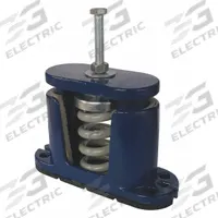 APPROVED VENDOR Floor-Mount Vibration Isolator: Spring, 200 lb Capacity, 4 1/2 in Ht, 2 5/32 in Wd (MPN 48PW97). Key specifications — Brand: APPROVED VENDOR; Screw Size: M10; Spring Color: Black.