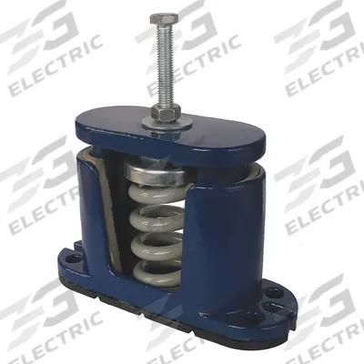 APPROVED VENDOR Floor-Mount Vibration Isolator: Spring, 200 lb Capacity, 4 1/2 in Ht - Spring-Style Floor-Mount Vibration Isolators