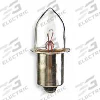 APPROVED VENDOR Incandescent Bulb: Incandescent, Single Contact Miniature Flanged (P13.5s), B3-1/2 (MPN PR7-10PK). Key specifications — Voltage: 3.7V AC; Trade Number: PR7; Brand: APPROVED VENDOR; Bulb Shape: B3-1/2; Light Color: White.
