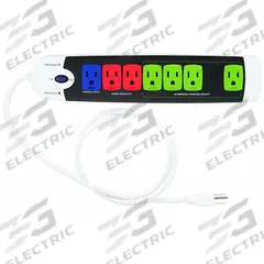 APPROVED VENDOR Outlet Strip: 7 Outlets, 4 ft Cord Lg, 1,050 J Rated Energy, 15 A Current, White (MPN 52NY66). Key specifications — Brand: APPROVED VENDOR; Mounting Style: Keyhole.